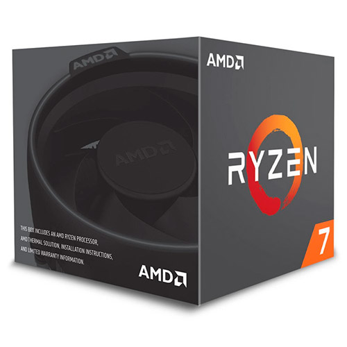 Procesador AMD AM4 Ryzen 7 2700X 8x4.35 GHz. 20Mb.